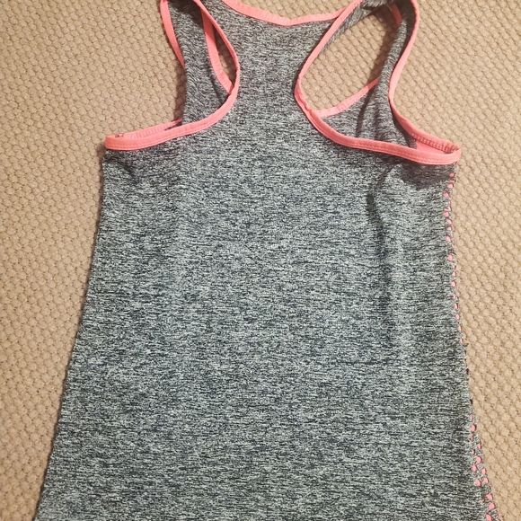 Grey and Coral Sport Tank - Picture 2 of 2